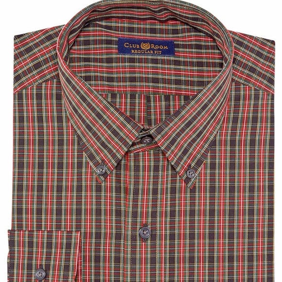 XQS Mens Classic Long Sleeve Cotton Western Button Up Flannel Shirt